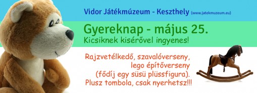 gyereknap  - Gyereknap - a Vidor Játékmúzeumban - gyerekeknek ingyenes!