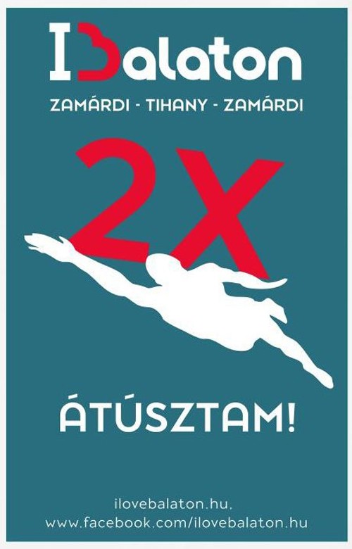 I love Balaton 2x - Balaton átúszás 2014  - I love Balaton 2x