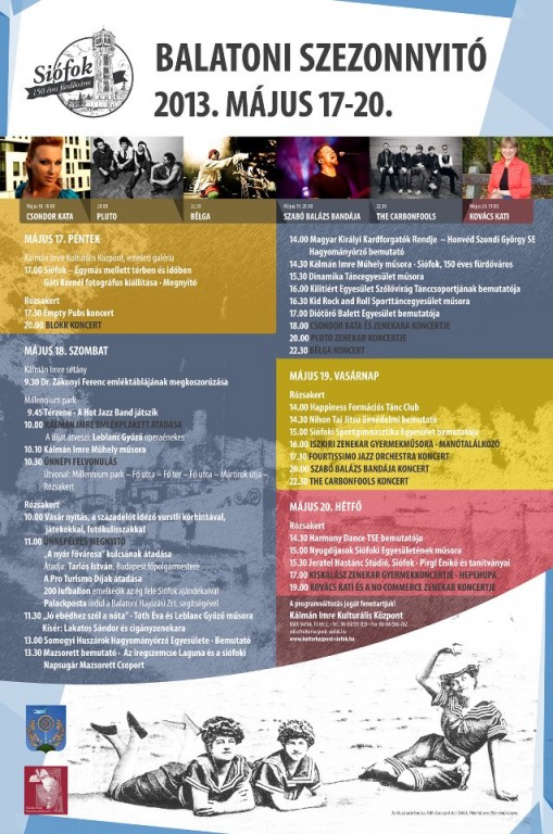 Balatoni Szezonnyitó programok 2013  - Balatoni Szezonnyitó