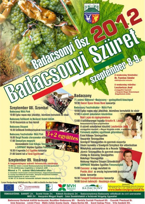 Badacsonyi Szüret 2012  - Badacsonyi Szüret