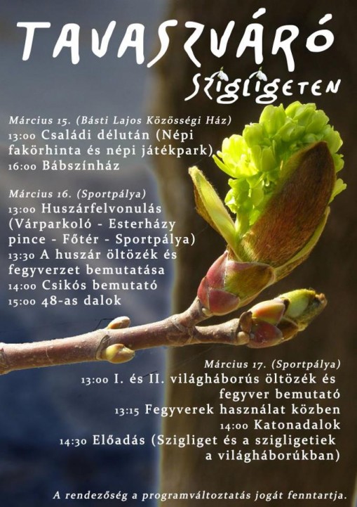 Tavaszváró Szigligeten 2013  - Tavaszváró Szigligeten