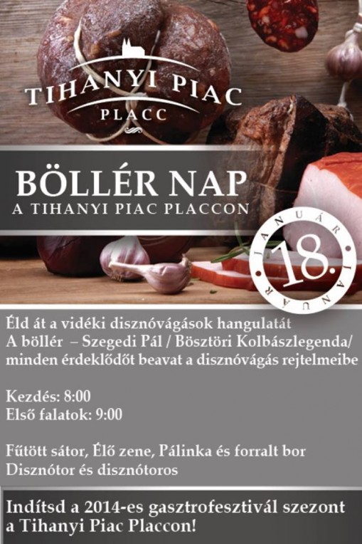 Böllér Nap a Tihanyi PIAC placcon 2014  - Böllér Nap